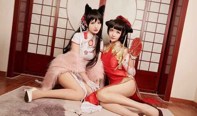 cos图集|微博美少女@源纱希喵喵喵 4K原图8套合集 1.81G