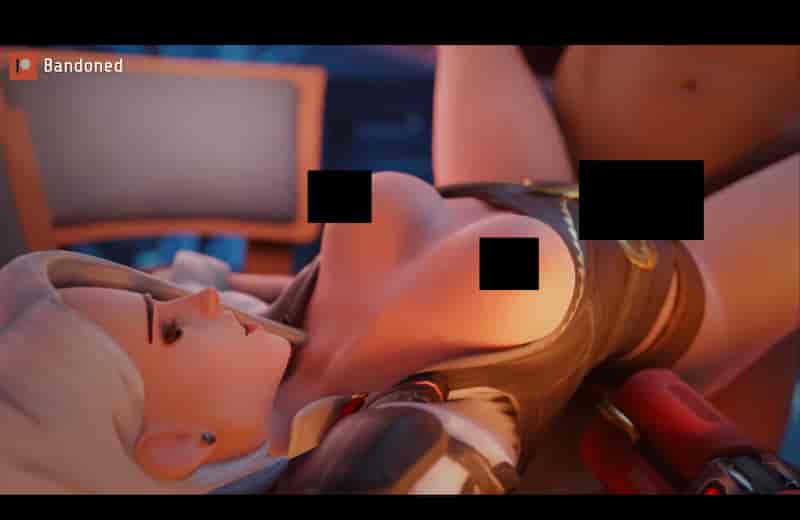 Bandoned -2405：史卡蕾特+黑百合+D.Va+天使+2B+春丽【3.3G/3D/无修/CV/扶她】