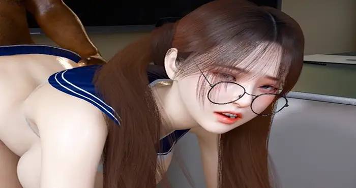 Jindo：Feng-inClass (35) 媚黑清纯学生妹 [3D动漫/动态/VAM]  [1.4G]